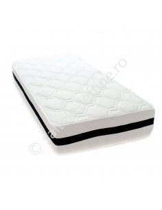 Saltea Memory Foam (1 Fata, miez cu arcuri si spuma) 125x190 cm (grosime 25 cm)